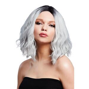 Fever Womens/Ladies Cara Two Tone Wig / White